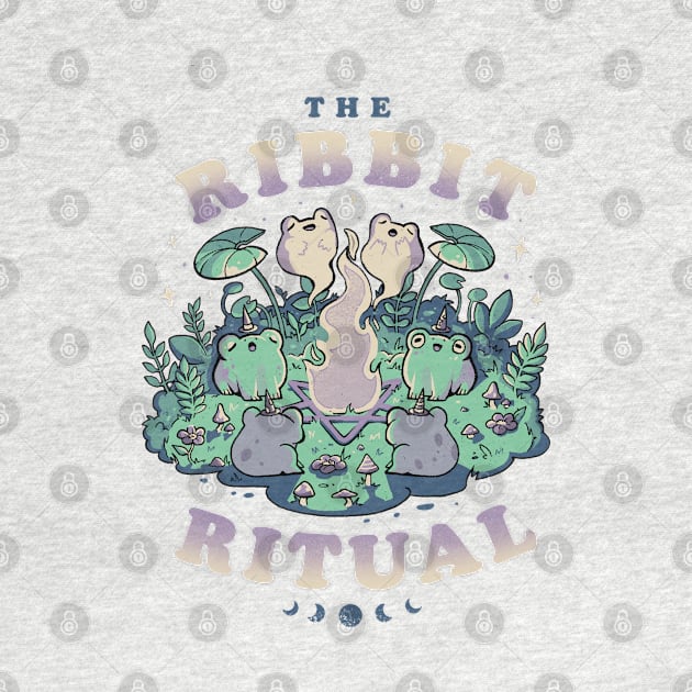 The Ribbit Ritual - Funny Cute Frog Magic Gift by eduely